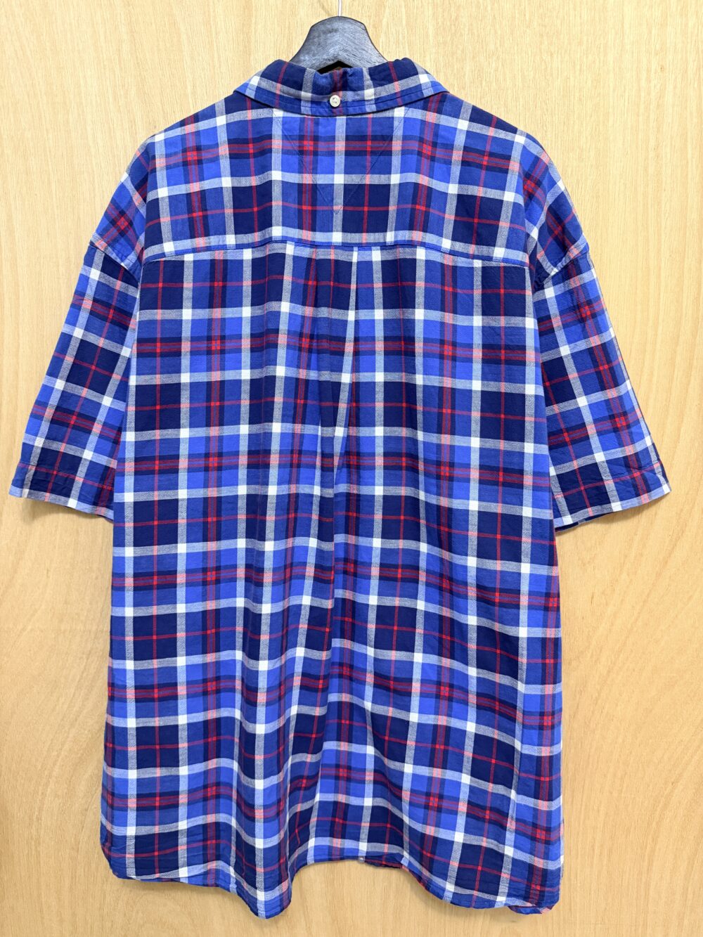 Tommy格紋短袖襯衫