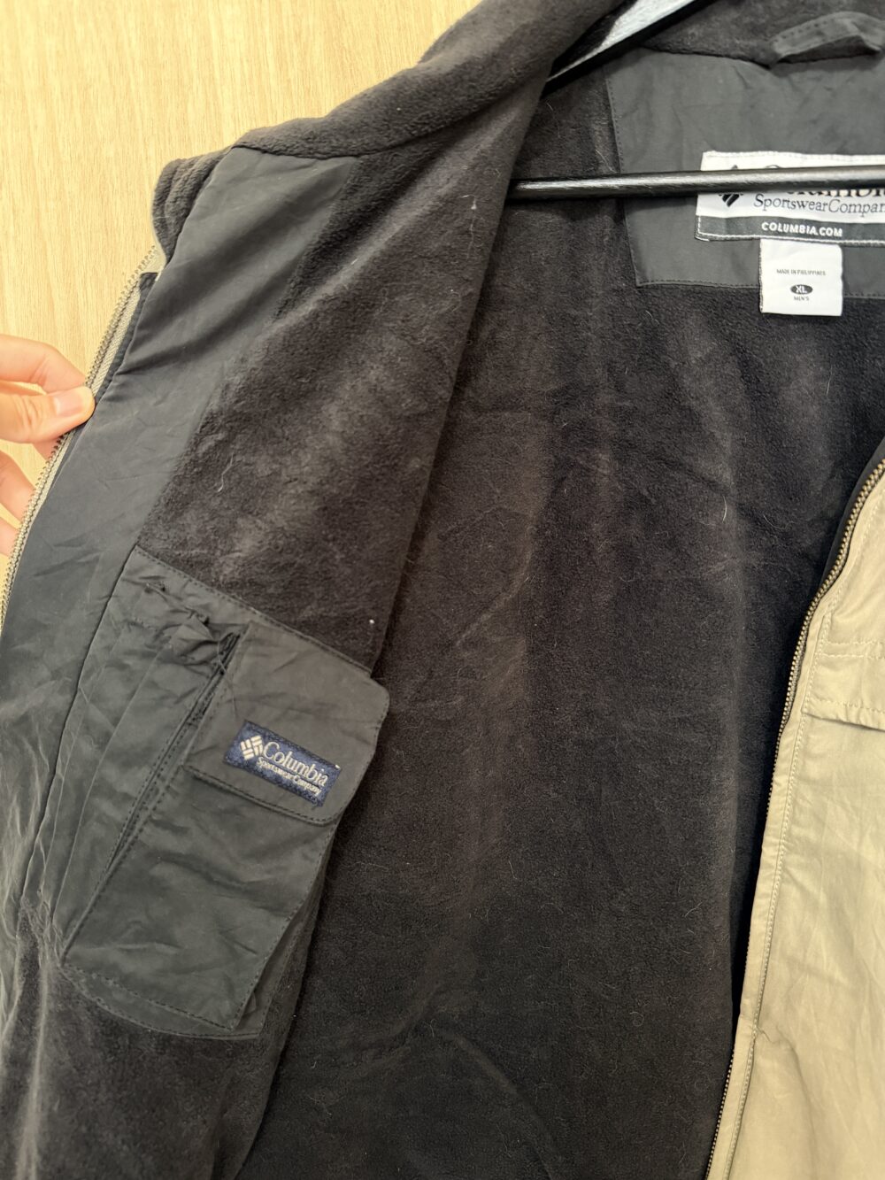 Columbia 刷毛防風外套