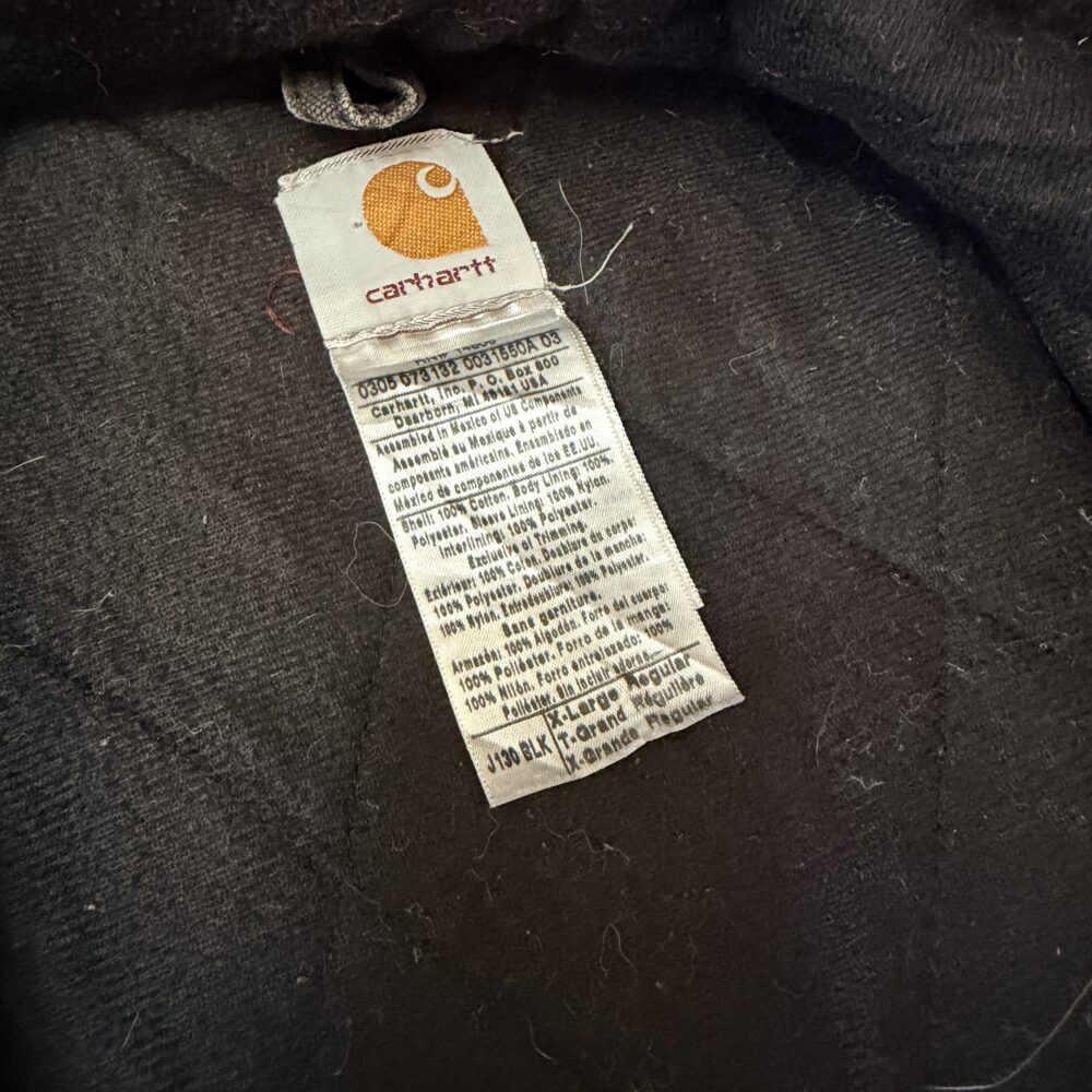 Carhartt 重磅連帽工裝外套